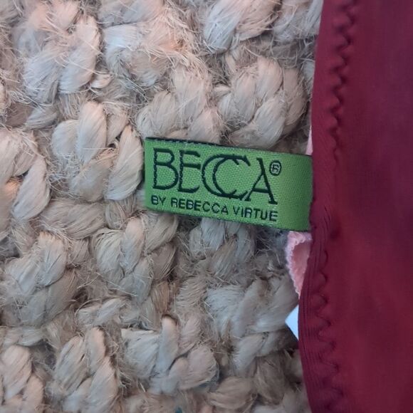 Becca by Rebecca Virtue Embroidered Sequin Top +High Rise Retro Bottoms M - Picture 6 of 10